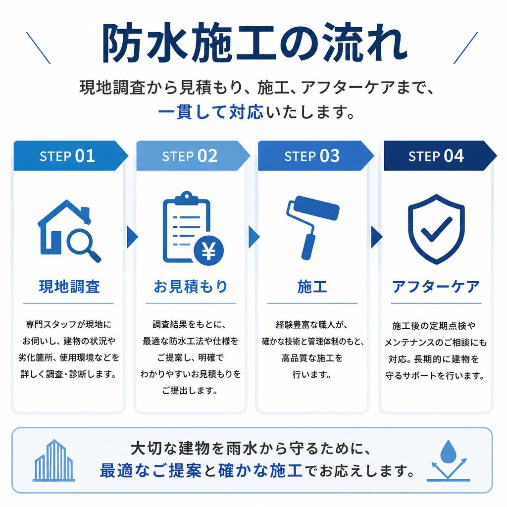 施工の流れ