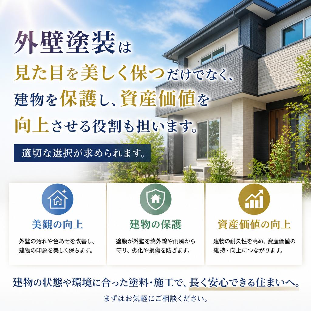 5. 外壁塗装の重要性