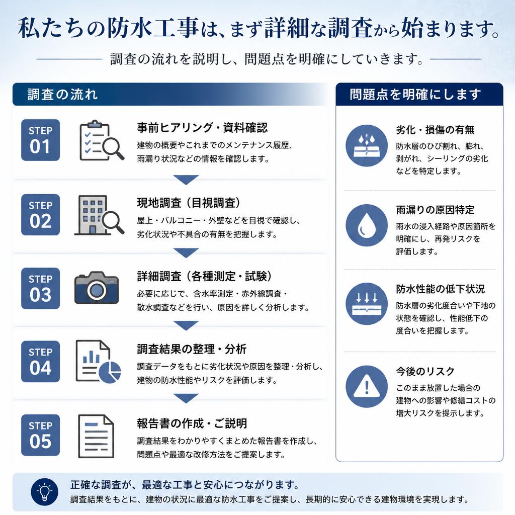4. 調査の流れ