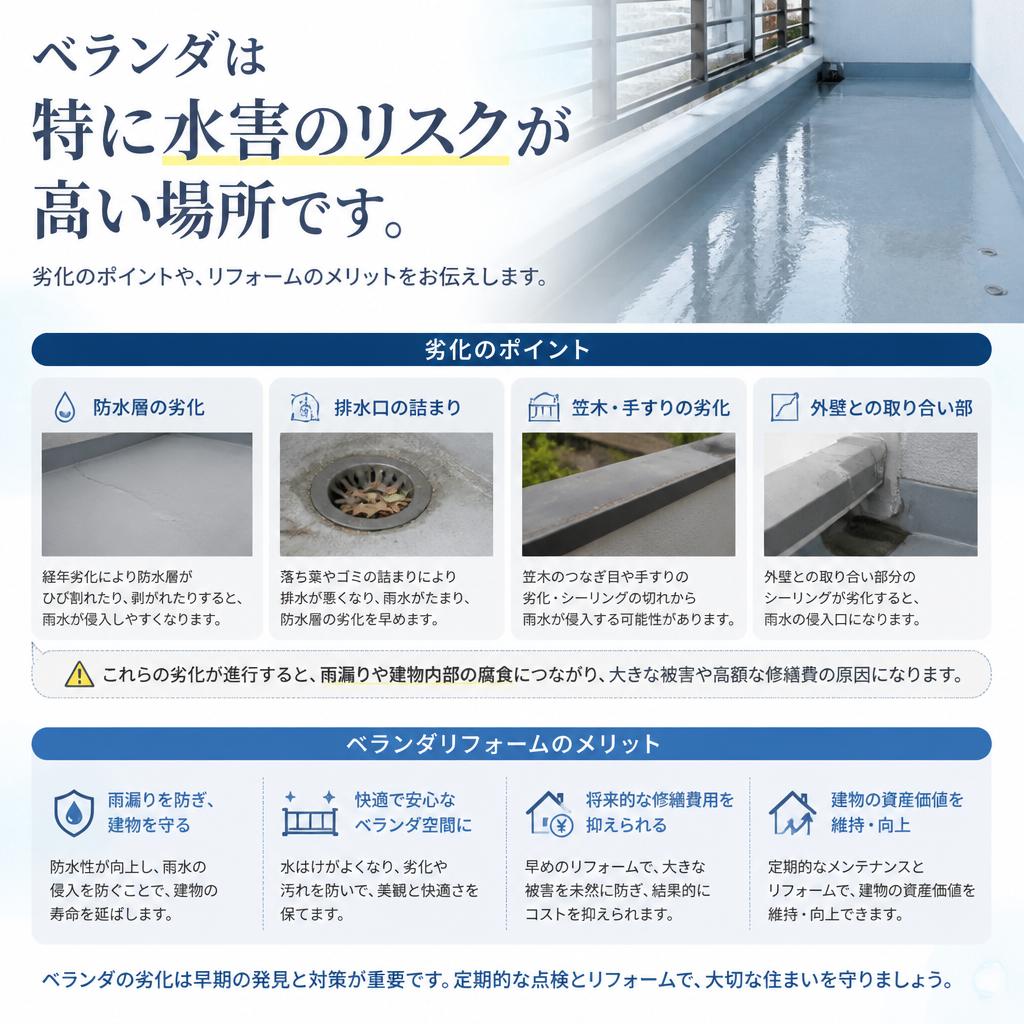 5. ベランダリフォームについて